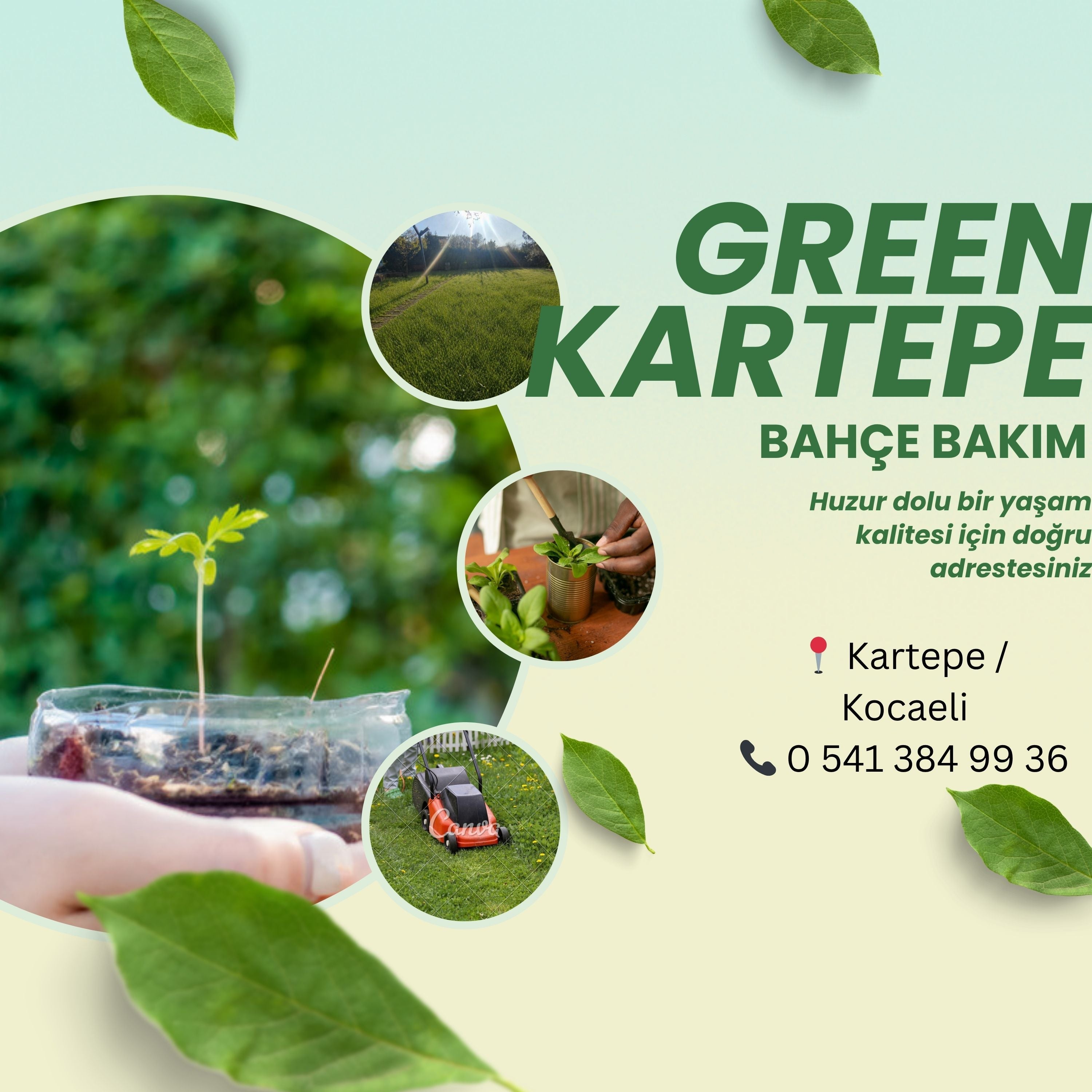 kartepe bahçe bakım