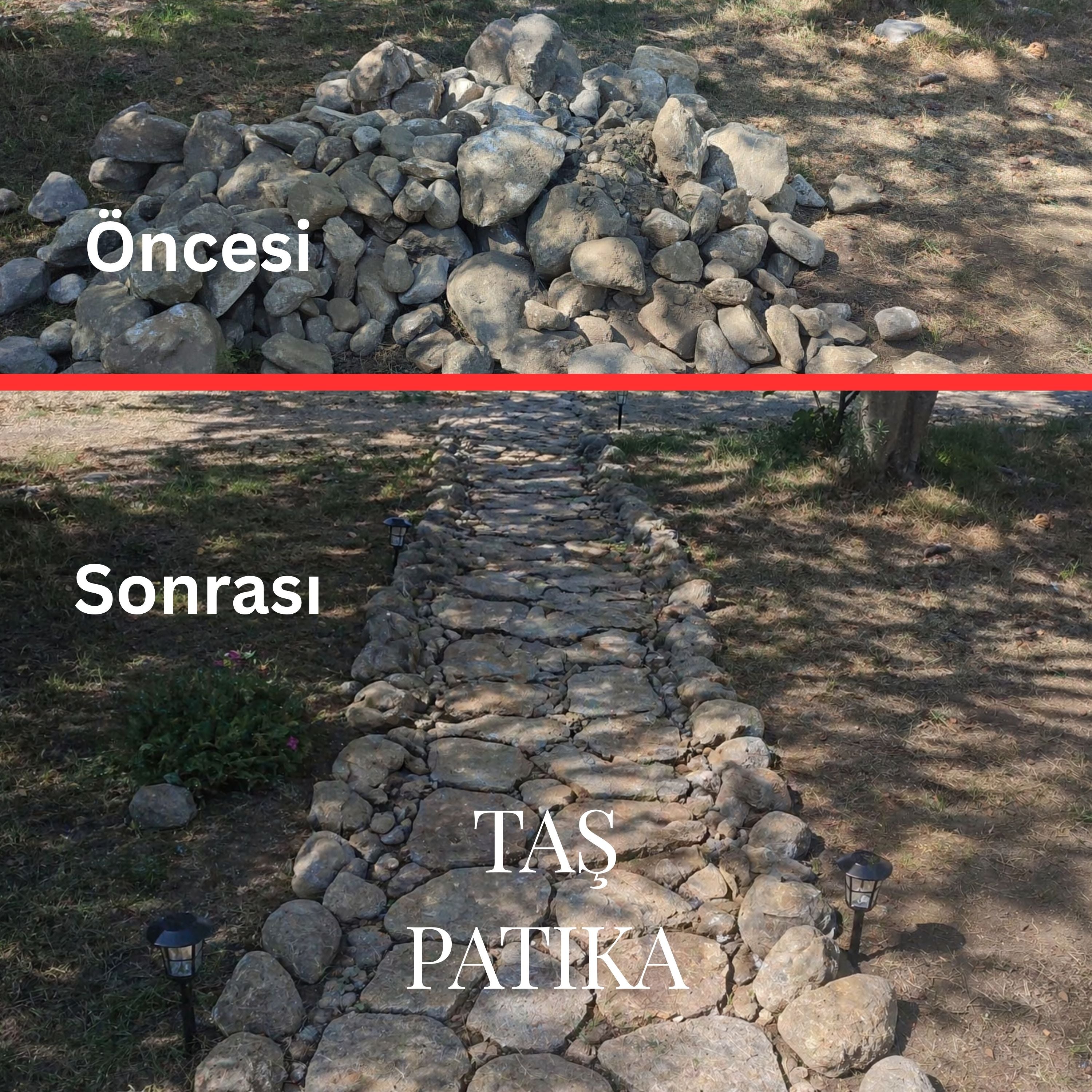 Kartepe Bahçe Bakım Taş Patika